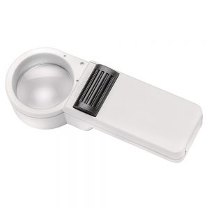 Mobilux Economy Illuminated Hand-held Magnifier - 10x