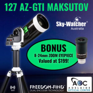 Sky-Watcher 127mm AZGTi Maksutov Cassegrain - BONUS EYE PIECE!