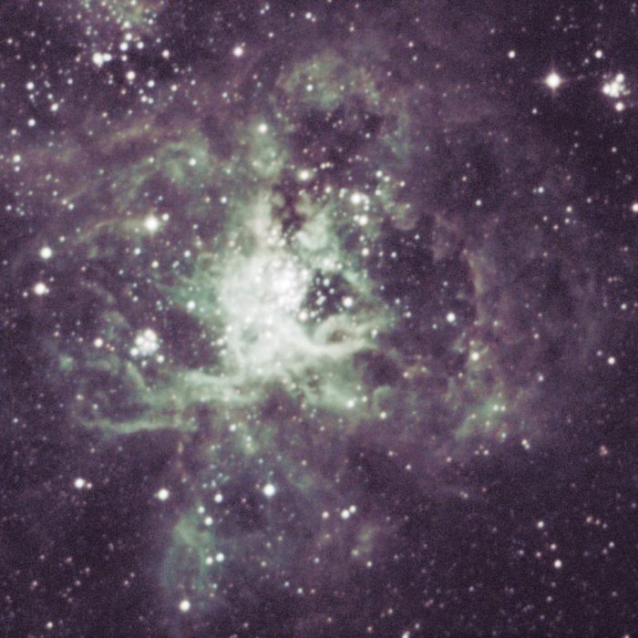 Name: Michael Lawrence  Instagram: n/a Camera: QHYCCD QHY5III462 Planetary camera Telescope: SkyWatcher Star Discovery Pro 150/750 AZ Goto Newtonian reflector SKW-SW150NSD-R  Subject: Tarantula Nebula  Photo Taken: Taken on 3/4/2021 Image Duration: 720 light images and 72 dark images stacked  Software used: Captured with Sharp Cap 3.2, stacked and edited with Deep Sky Stacker 4.1.1 Windows 10 photo editor. Filters used: None